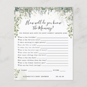 Ken de mama BABY SHOWER