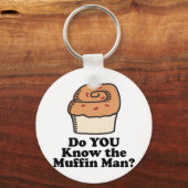ken de muffinman sleutelhanger (Voorkant)