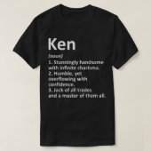 KEN Definition Persoonlijke naam Funny Birthday Gi T-shirt (Design voorkant)