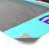 Ken Gage 2-XL Robot Army Retrowave Pop Surrealisme Poster (Hoek)