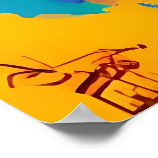 Ken Gage Afrofuturisme Twee Science Fiction Pop Poster (Hoek)