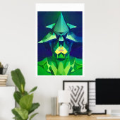 Ken Gage Goblin Mode Surrealist Fine Art Poster (Thuiskantoor)