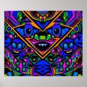 Ken Gage Graffiti Art Pop Drop Poster (Voorkant)