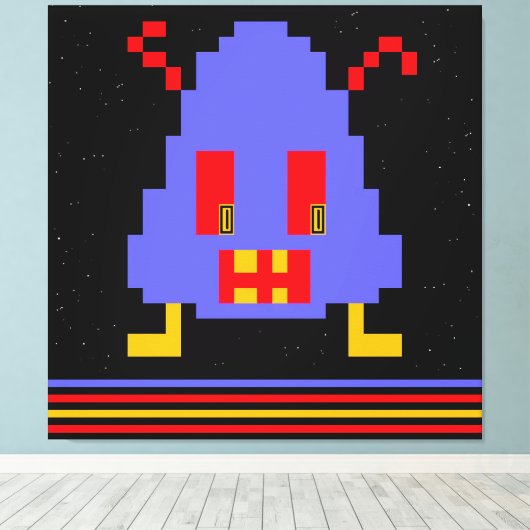 Ken Gage GROF Surrealist Dream Pop Arcade Canvas Afdruk (Insitu (Houten vloer))