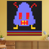 Ken Gage GROF Surrealist Dream Pop Arcade Canvas Afdruk (Insitu (Woonkamer))