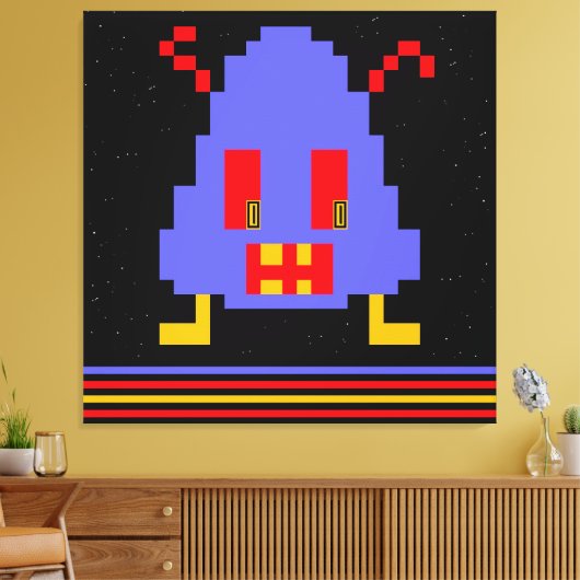 Ken Gage GROF Surrealist Dream Pop Arcade Canvas Afdruk (Insitu (Woonkamer))