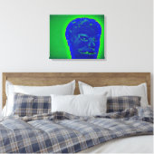 Ken Gage Lugo Opperste Pop Surrealisme Canvas Afdruk (Insitu (Slaapkamer))
