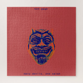 Ken Gage many Devils, One Satan Puzzle Legpuzzel