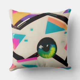 Ken Gage Memphis Design Group Popsicle Eyeball Kussen