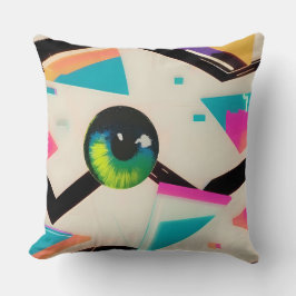 Ken Gage Memphis Design Group Popsicle Eyeball Kussen