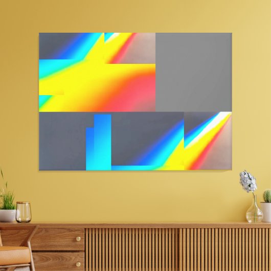 Ken Gage Niets Namaak Vuitton Canvas Afdruk (Insitu (Woonkamer))