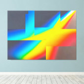 Ken Gage Nothiing Surrealist Abstracte Fine Art Canvas Afdruk (Insitu (Houten vloer))