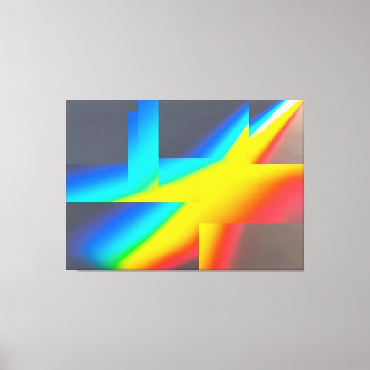 Ken Gage Nothiing Surrealist Abstracte Fine Art Canvas Afdruk (Voorkant)