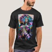 Ken Gage Queen of the Vapor-Rave Fantasy T-shirt (Voorkant)