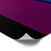 Ken Gage Rainbow's Gravity Pop Surrealisme Poster (Hoek)