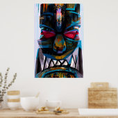 Ken Gage Tiki Magestique Pop Surrealisme Poster (Keuken)