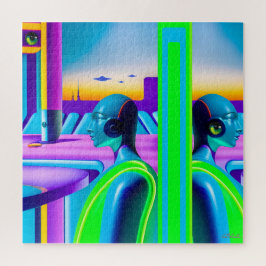 Ken Gage Toekomstig Spectrum Sci-Fi Legpuzzel