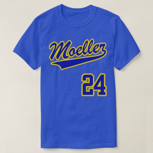 Ken Griffey Jr MOELLER Jersey Front Back Print T-shirt (Design voorkant)
