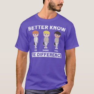 Ken het verschil Schermen Schermer Folie T-shirt
