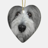 Ken ik je? keramisch ornament (Links)