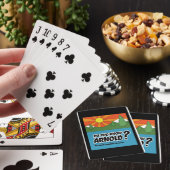 Ken je Arnold? Bezoek ArnoldCA-afspeelkaarten Pokerkaarten (Insitu)