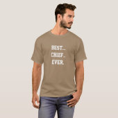 Ken je de beste marinechef ooit? Brandweerhoofd? T-shirt (Voorkant volledig)