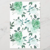 Ken je de Bride GreenRoses-Kaart van de Shower? Flyer (Achterkant)