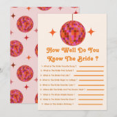 Ken Je De Bruid Disco Bachelorette Spel  Aankondiging (Voorkant / Achterkant)