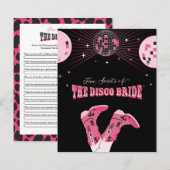 Ken je de Disco Cowgirl Bride Game (Voorkant / Achterkant)