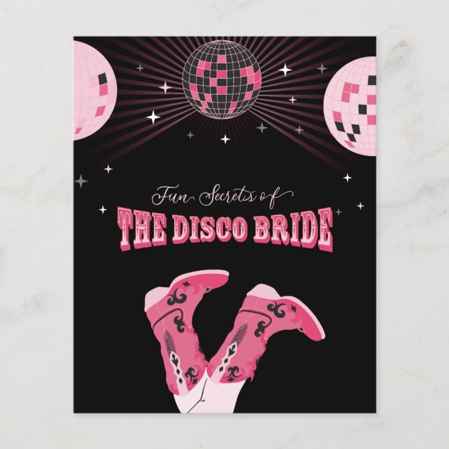 Ken je de Disco Cowgirl Bride Game (Voorkant)
