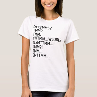 Ken je de Muffin Man-shirt, DYKTMM, muffin m T-shirt