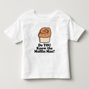 Ken je de muffinman? kinder shirts