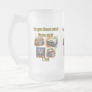 Ken je deze dingen? Ik wel! – Retro Matglas Bierpul