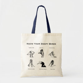 Ken je Doofy Birds Canvas tas