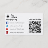 Ken je E-nemy kaarten Contactkaartje (Achterkant)