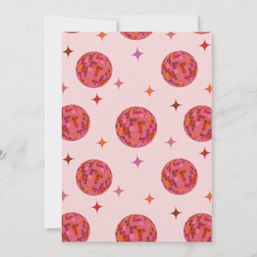 Ken je het Bruid Disco Bachelorette spel Aankondiging (Achterkant)