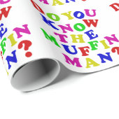 Ken je het Muffin Man? Cadeaupapier (Rol Hoek)