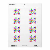 Ken je het Muffin Man? Etiket (Full Sheet)