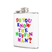 Ken je het Muffin Man? Heupfles (Links)