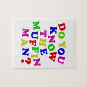 Ken je het Muffin Man? Legpuzzel (Horizontaal)