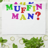 Ken je het Muffin Man? Theedoek (Gevouwen)