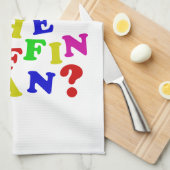 Ken je het Muffin Man? Theedoek (Quarter Fold)