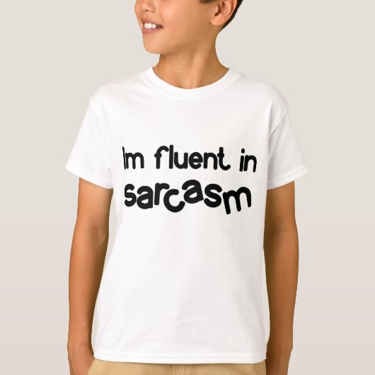 Ken je iemand die naar Sarcasm kijkt? T-shirt (Voorkant)