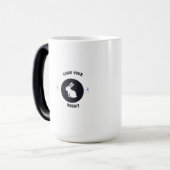 ken je konijn magische mok (Voorkant links)