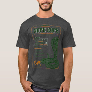 Ken je Nope Rope AKA Snake Funny Snake T-shirt