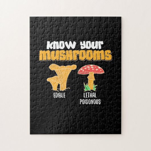 Ken je paddenstoelen legpuzzel (Verticaal)