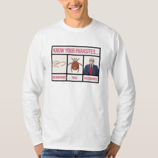 Ken je parasieten - Anti-Billionaire T-Shirt