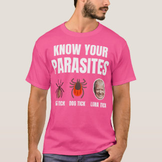 Ken je parasieten anti-Trump grappige Luna Tick Re T-shirt