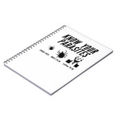 Ken je parasieten - Anti-Trump T-shirt - Unisex Notitieboek (Linkerzijde)