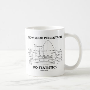 Ken Je Percentages Doe Statistiek (Stat Humor) Koffiemok